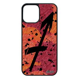 Coque Signe Du Zodiaque Sagittaire Iphone 12 / 12 Pro En Silicone Sidérale Smartphone Dessin Horoscope Case Telephone Rouge
