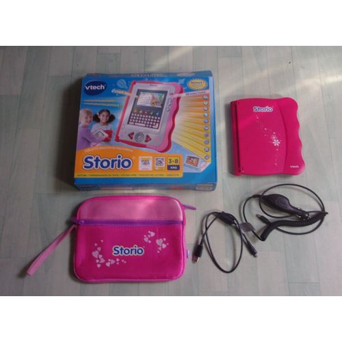 Console Vtech Storio 1 Rose + 1 Jeu