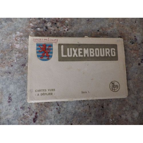 1 0 Cartes Postales Luxembourg A Deplier