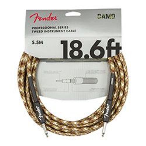 Professional Series Instrument Cable Straight/Straight 18.6' Desert Camo