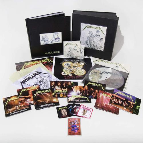 Metallica Coffret Collector Limitée Vinyle ¿And Justice For All