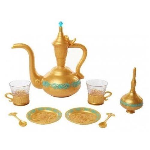 Dinette Service A The Aladdin Et Jasmine 9 Pieces - Plastique - Jouet Disney Fille - Accessoires Cuisine Enfant