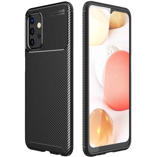 Coque Brossée Noire Samsung Galaxy A32 5g Carbon Fiber Antichoc - Accessoires Pochette Case