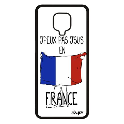 Coque Redmi Note 9s Silicone J'peux Pas J'suis En France Mobile Metal Drapeau Francais Coupe D'europe Jeux Olympiques Case De Xiaomi