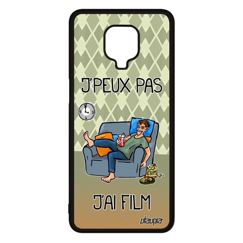 Coque Silicone Xiaomi Redmi Note 9 Pro J'peux Pas J'ai Film Jpeux Manga Vert Dessin Animé Humour Tele Antichoc Cinema Bd Comique