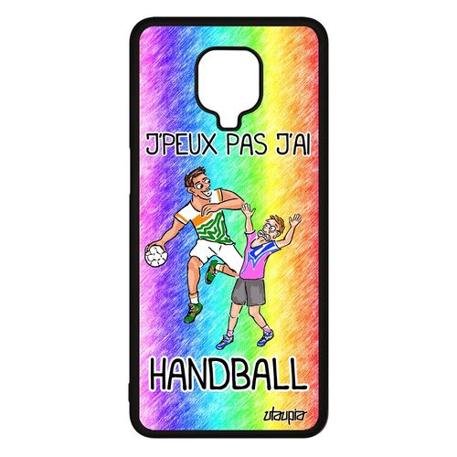 Coque Silicone J'peux Pas J'ai Hand Pour Xiaomi Redmi Note 9 Pro Etui Bd Sport Humour Design Personnalisé Vert Drole Comique De