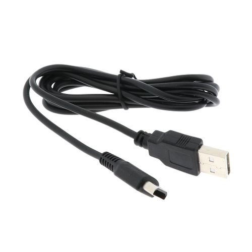 Câble De Charge Pour Chargeur Usb 1.8m Pour Contrôleur De Manette De Jeu Nintendo Wii U