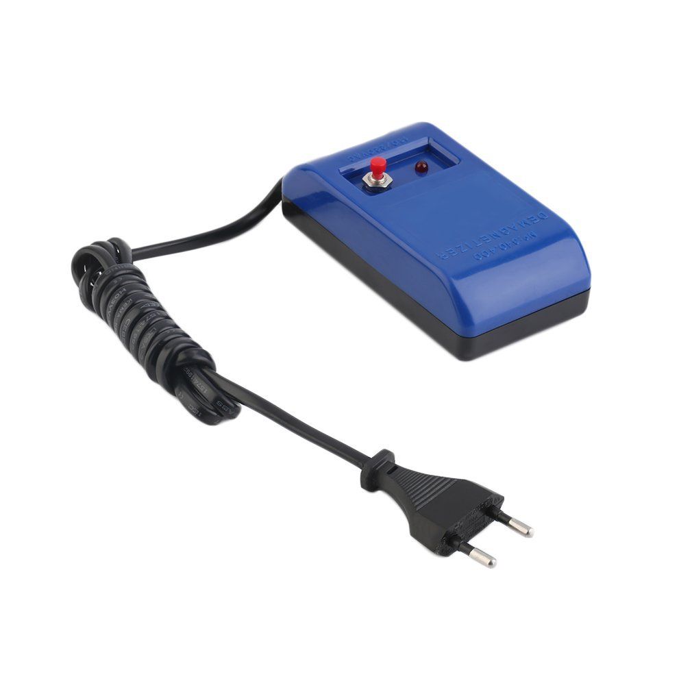 Réparation de montres électrique démagnétiser démagnétiseur outils EU Plug bleu 