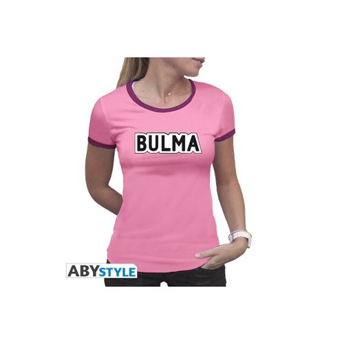 Dragon Ball - T-Shirt Femme Bulma Rose - Premium - M