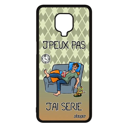Coque Xiaomi Redmi Note 9 Pro Silicone J'peux Pas J'ai Série Texte Vert Dessin Animé Smartphone Bd Manga Jpeux Humour Design Tele De