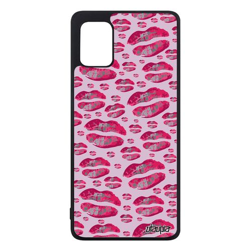 Coque Samsung Galaxy A31 En Silicone Levres Femme 4g De Protection Bumper Original Antichoc Cigarette Bouche Image Bisou Rose Fille