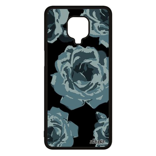Coque Pour Xiaomi Redmi Note 9 Pro Silicone Rose Fleur Case Nature Floral Belle Romantique Etui Love Personnalisé Mariage M2003j6b2g