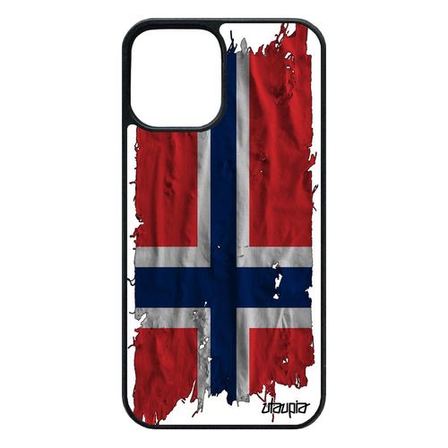 Coque Silicone Pour Iphone 12 / 12 Pro Drapeau Norvege Norvegien Jo 64 Go Basket Foot Aluminium 4g Jeux Olympiques Antichoc De