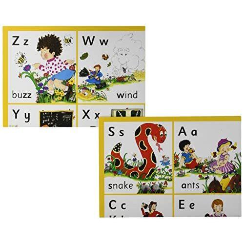 Jolly Phonics Letter Sound Wall Charts : In Print Letters (British English Edition)