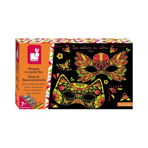Masques Et Crayons Fluo