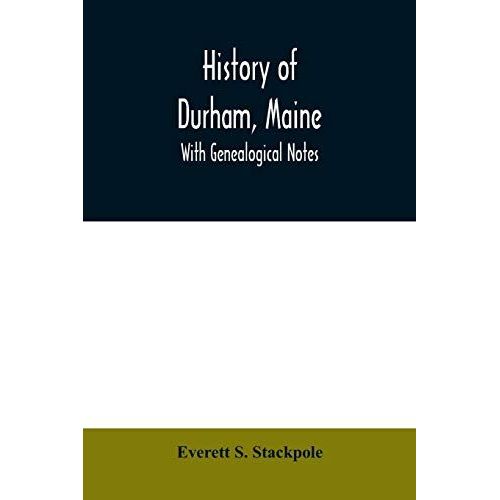 History Of Durham, Maine