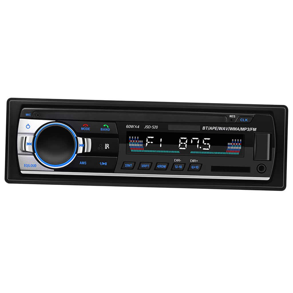 MP3 Autoradio FM Car Radio Bluetooth Voiture Stéréo Lecteur TF USB Aux-In