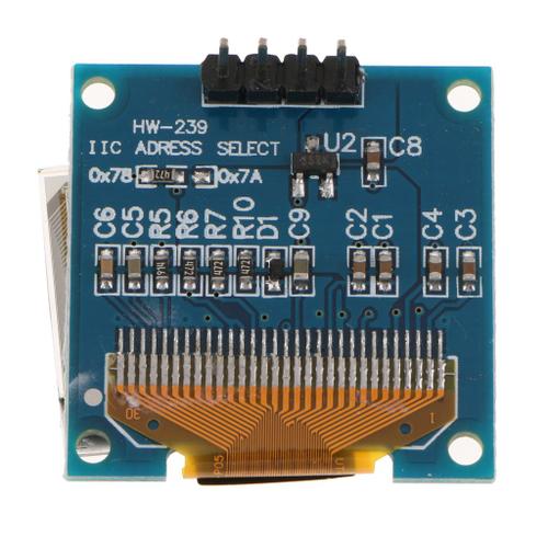 Module D'affichage IIC LCD Display Module IIC De 128X64 OLED Arduino 0,96 "Série IIC Bleu