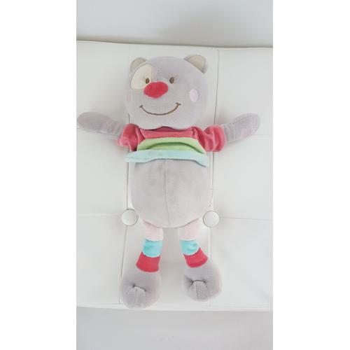Peluche Chat Bengy Gris