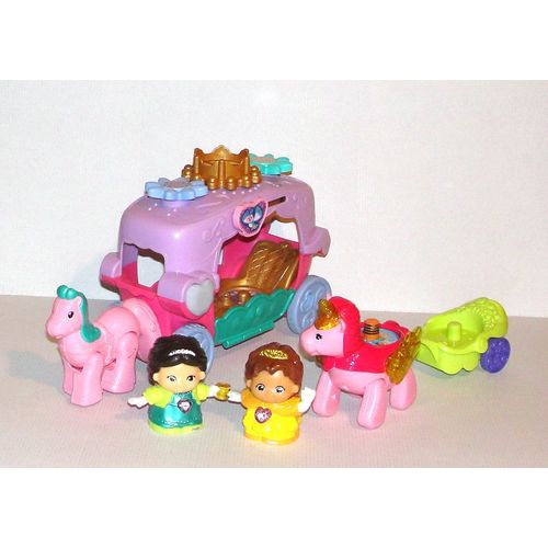 Le Carrosse Enchanté Et Jade La Princesse + La Licorne Magique De Claire, La Princesse Aventurière Tut Tut Copains Vtech