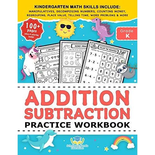 Addition Subtraction Practice Workbook