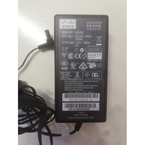 Chargeur Adaptateur CISCO AA25480L