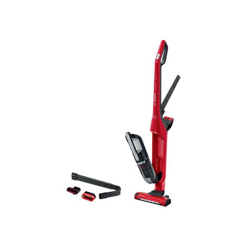 Bosch Flexxo BBH3ZOO28 ProAnimal - Aspirateur - balai/à main (2-en-1) - sans sac - sans fil - rouge