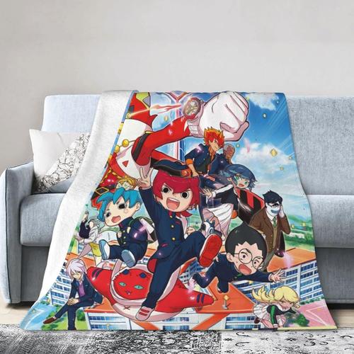 Yokai Academia Encounter Couverture En Flanelle Pour Femme, Couette Tendance, Couverture De Sieste Simple, Quatre Saisons, Couette D'hiver, Antibact¿¿Rienne Et D¿¿Odorante, Couette Pour C 125*100 Cm