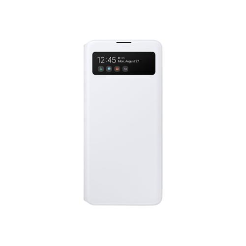 Samsung S View Wallet Ef-Ea515 - Étui À Rabat Pour Téléphone Portable - Blanc - Pour Galaxy A51