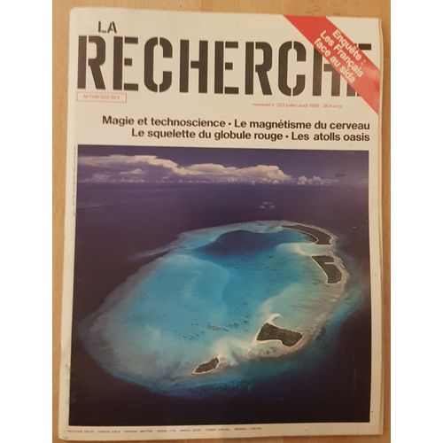 La Recherche 1990 Juillet/Aout N° 223