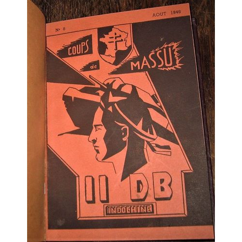 Coups De Massu: Indochine 8 Bulletins 2e Db Général Leclerc 1946 Hanoi Militaria