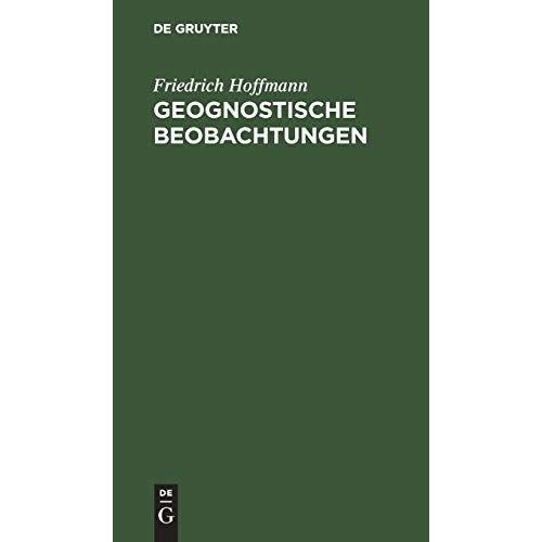 Geognostische Beobachtungen