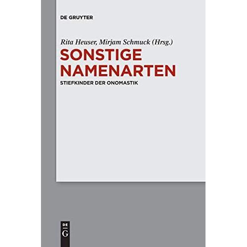 Sonstige Namenarten