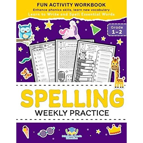 Spelling Weekly Practice For 1st 2nd Grade