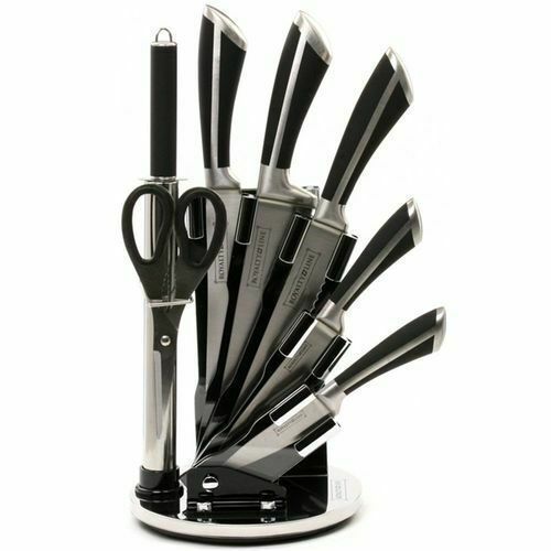 Royalty Line 8 piecesSet de couteauxStainless Steel NOIR