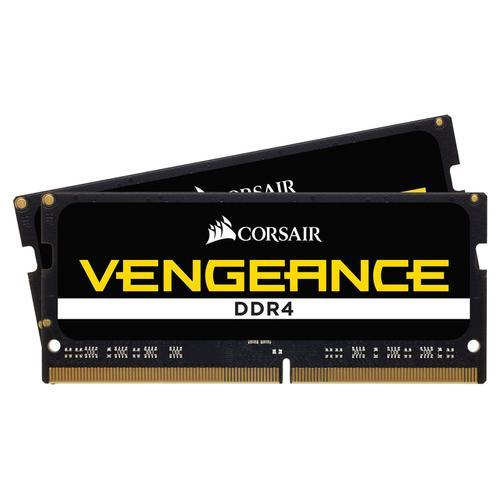 CORSAIR Vengeance - DDR4 - kit - 16 Go: 2 x 8 Go - SO DIMM 260 broches - 3200 MHz / PC4-25600 - CL22 - 1.2 V - mémoire sans tampon - non ECC