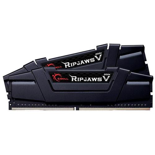 g.skill g.skill ripjaws v - ddr4 - 64 gb: 2 x 32 gb - dimm 288-pin - ungepuffert noir