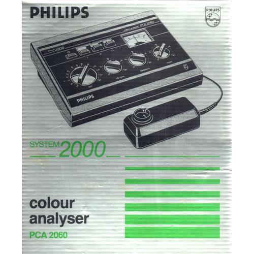 Colour Analyser Philips PCA 2060 - Analyseur couleur Philips PCA 2060