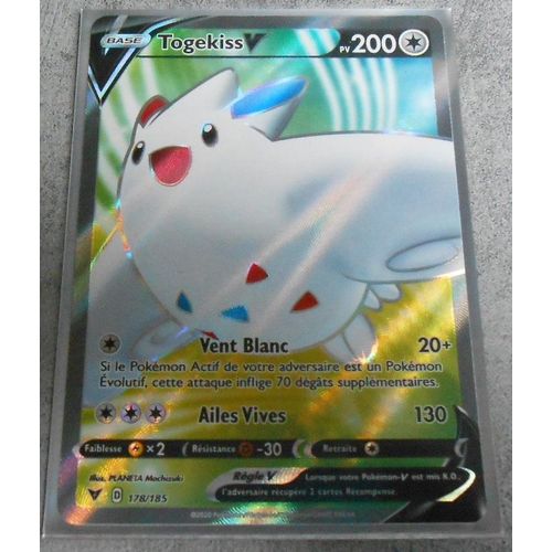 Togekiss V Full Art 178/185 - Eb4 - Voltage Eclatant - Vf