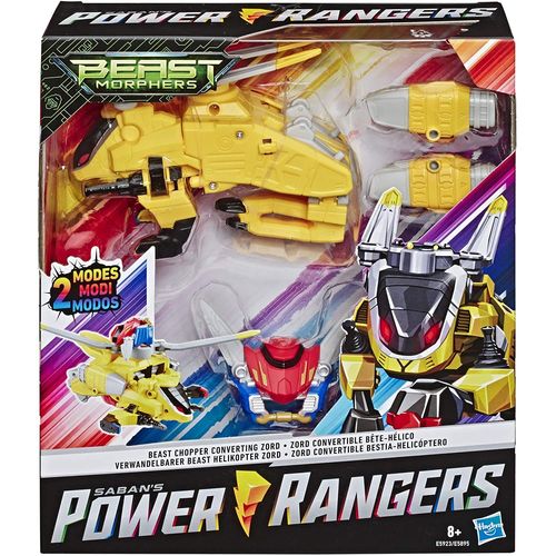 Power Rangers Beast Morphers Zord Convertible En Hélicoptère Hasbro