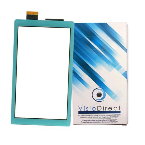 Vitre Ecran Tactile Pour Nintendo Switch Lite 5.5" Bleu -Visiodirect-