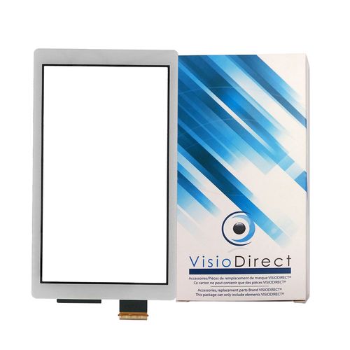 Vitre Ecran Tactile Pour Nintendo Switch Lite 5.5" Gris -Visiodirect-