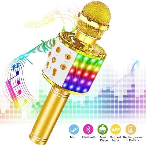 Mode Filles Garçons Microphone Micro Karaoké Chant Enfants Drôle Ca