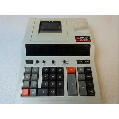 Calculatrice Vintage Electro Calcul 121 NS