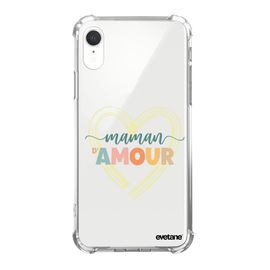 Coque Iphone Xr Silicone Antichocs Solides Coins Renforcés Protection Housse Transparente Maman D'amour Evetane
