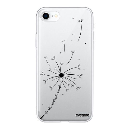 Coque Iphone 7/8/ Iphone Se 2020/ 2022 360 Intégrale Transparente Pissenlit Make A Wish Tendance Evetane.
