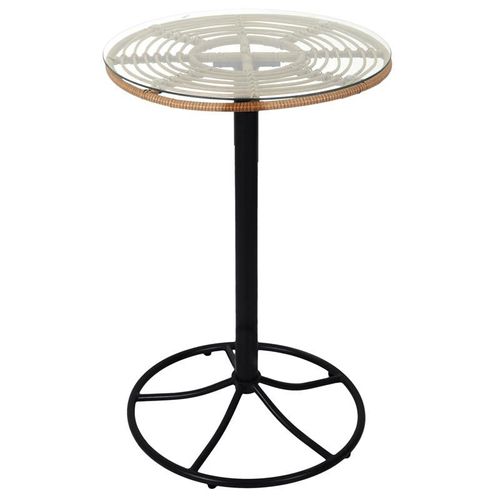 Table Haute - L 65 X L 65 Cm - Verre