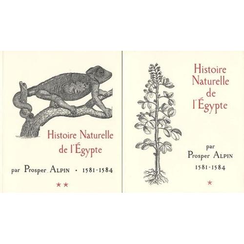 Histoire Naturelle De L'egypte (1581-1584) - 2 Volumes