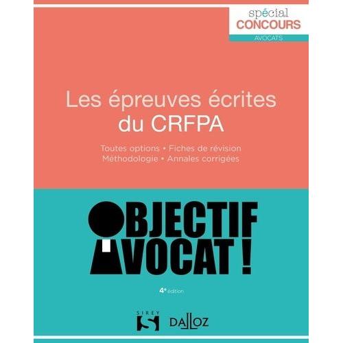 Les Épreuves Écrites Du Crfpa