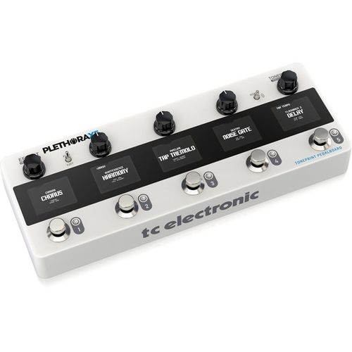 Tc Electronic Plethora X5 Toneprint Pedal Board Multi-Effet Avec 5x Footswitch Mash